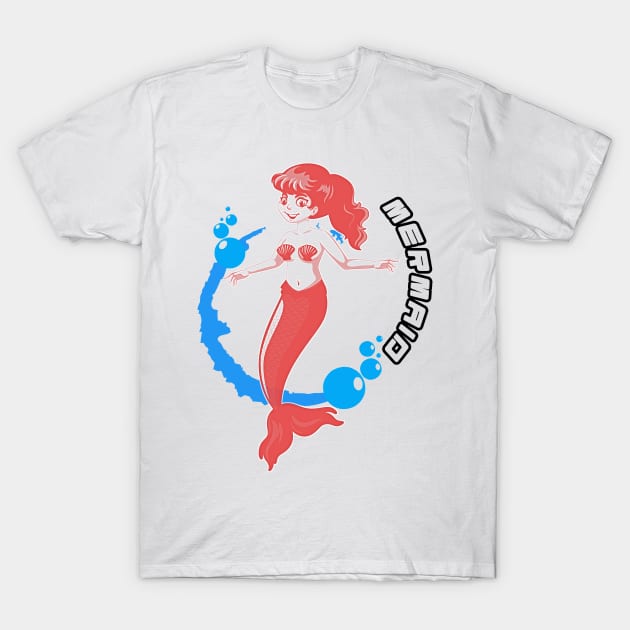 My Mermaid T-Shirt by Smriti_artwork